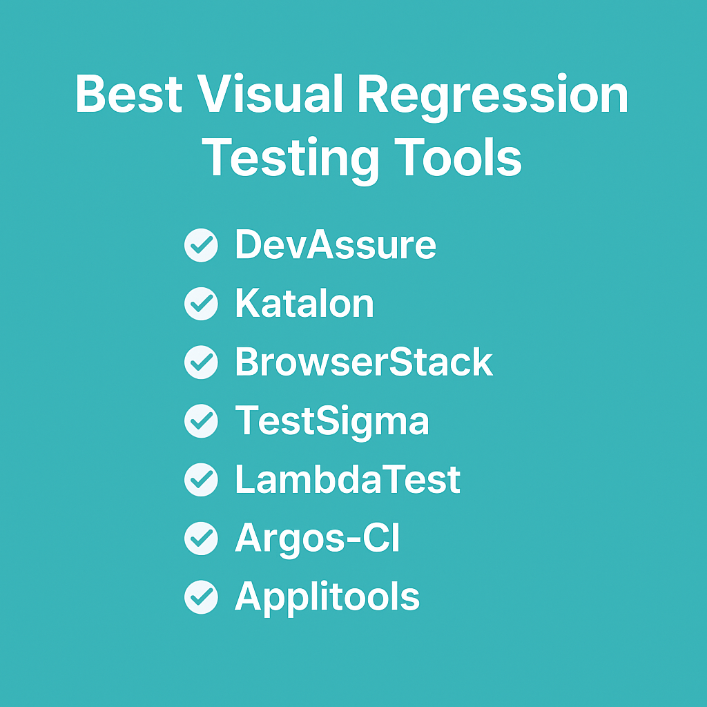 best-visual-regression-testing-tools